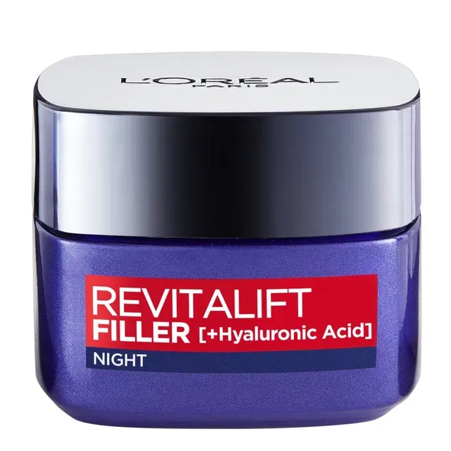 Crema antirid de noapte L'Oreal Paris Revitalift Filler, 50 ml