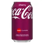 Bautura carbogazoasa cu aroma de cirese Coca-Cola Cherry, 0.33 l