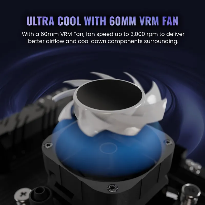 Cooler, Enermax, AIO, Liqmaxflo SR, 240 mm, 500-1800rpm, 350W, Intel / AMD, Negru