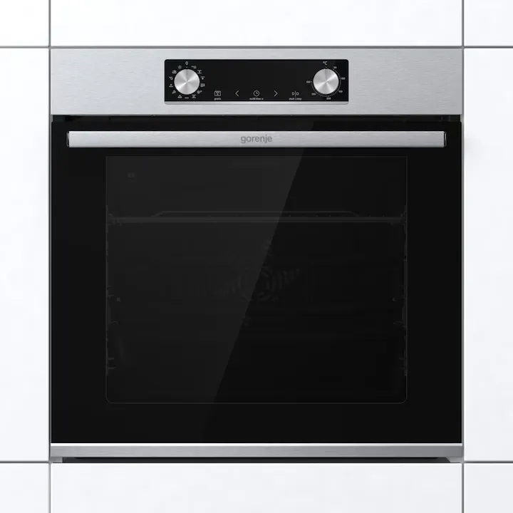 Cuptor electric pirolitic incorporat Gorenje BPS6737E14X-738005 cu functie de abur, inox Pyro, 77 l, 60 cm