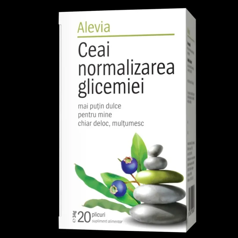 Ceai normalizarea glicemiei 20 plic