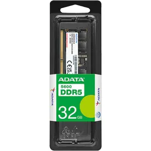 Memorie desktop ADATA, 32GB DDR5, 5600MHz, CL46, AD5U560032G-S