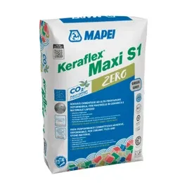 Adeziv flexibil pentru gresie si faianta Mapei Keraflex Maxi S1 Zero