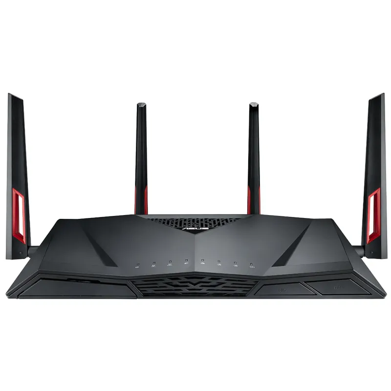 Router Wireless Gaming ASUS RT-AC88U, AC3100, Dual-Band, AiMesh, 4 antene Wi-Fi