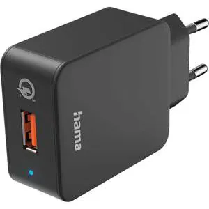 Incarcator retea HAMA 201641, 19.5W, 1xUSB-A, Quick Charge 3.0, negru