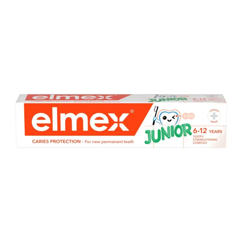 Pasta de dinti Elmex Junior, pentru copii 6-12 ani, 75 ml