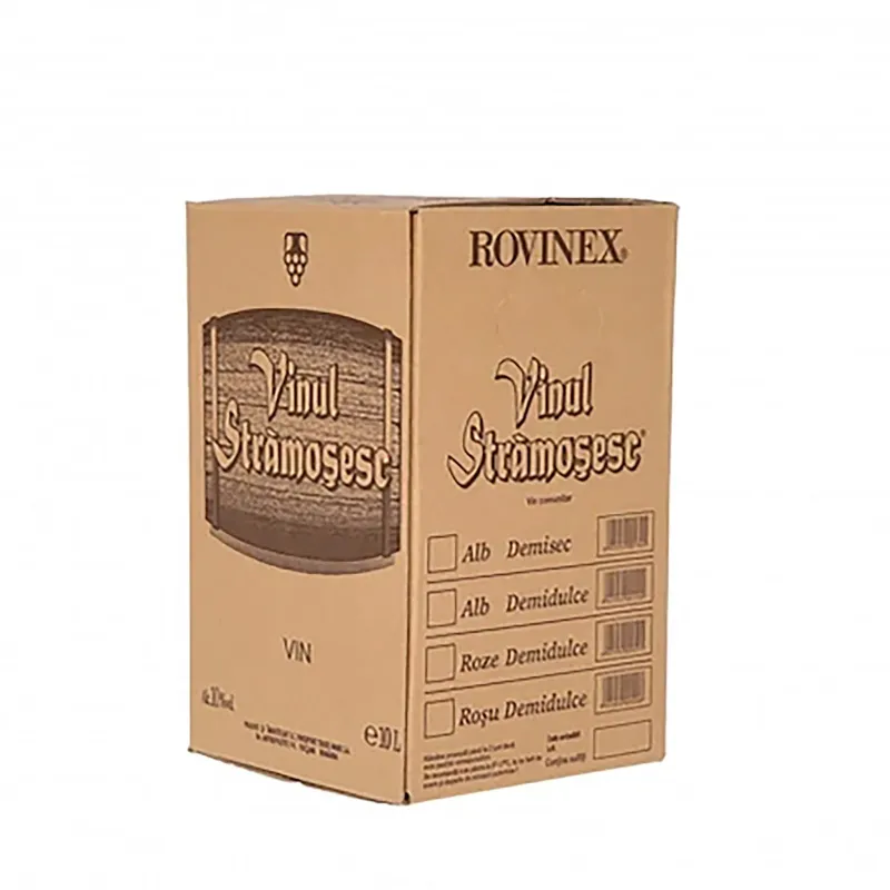 Vin alb demisec Bag in Box, Vinul Stramosesc, 10 l