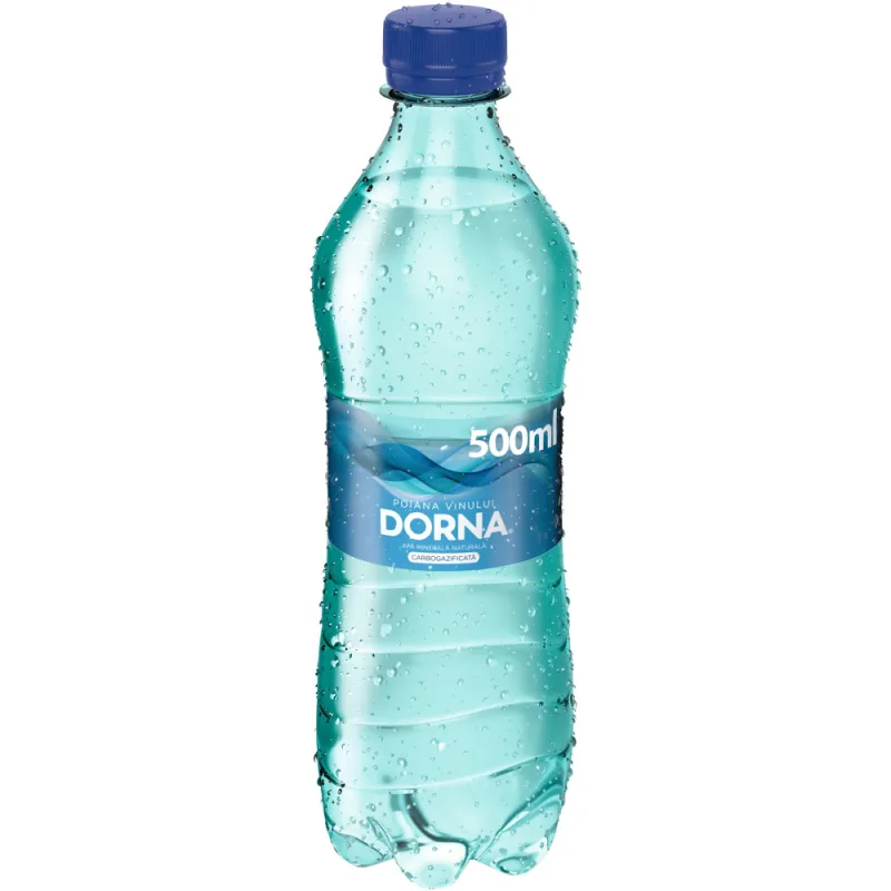 Apa Minerala Naturala Carbogazoasa Dorna, 0.5l