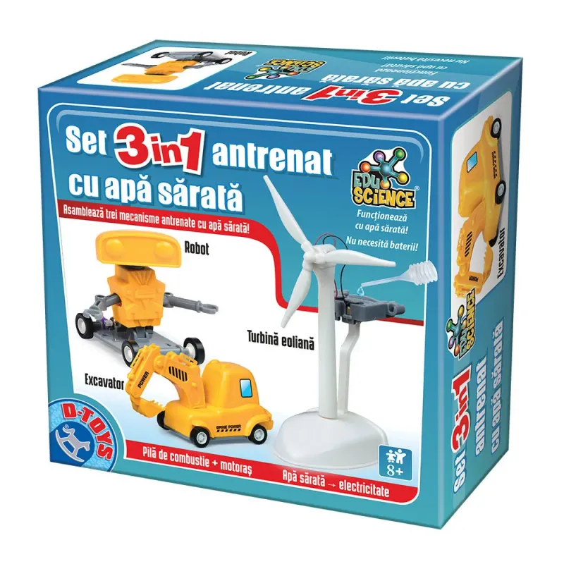 Set D-Toys 3 in 1 antrenat cu apa sarata