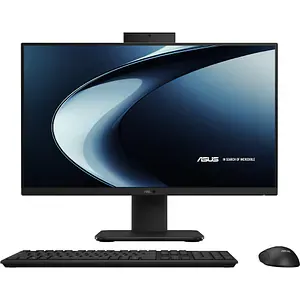 Sistem All in One ASUS V440VAK-BPC0170, Intel Core i5 13420H pana la 4.6GHz, 23.8" Full HD, 16GB, SSD 512GB, Intel UHD Graphics, Free DOS, negru