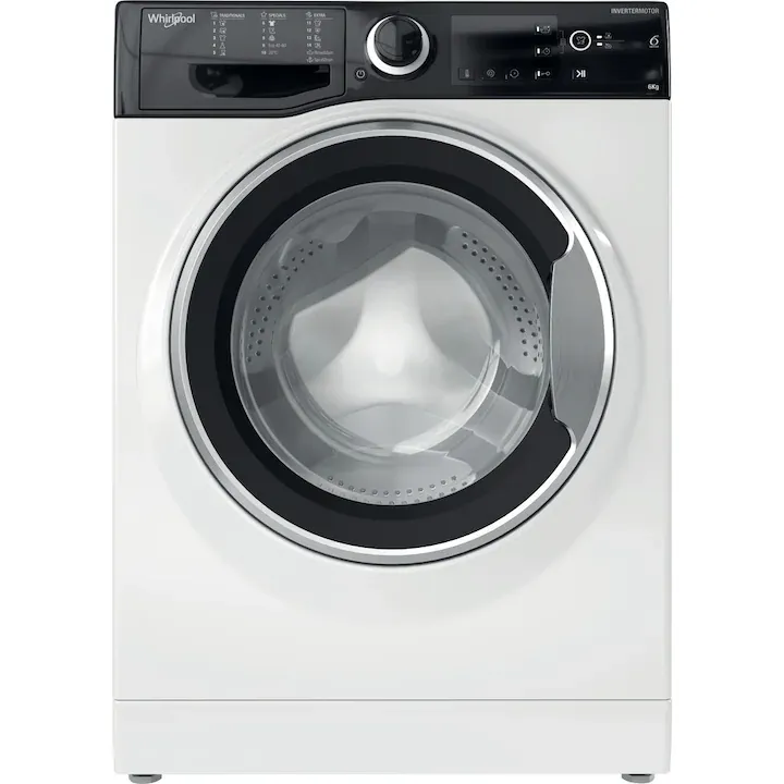 Masina de spalat rufe Whirlpool WRBSB 6249 S EU, 6 kg, Clasa C, 1200 rpm, Alb