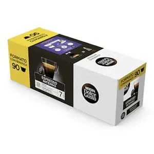 Capsule cafea NESCAFE Espresso Intenso, compatibile Dolce Gusto, 90 capsule, 630g