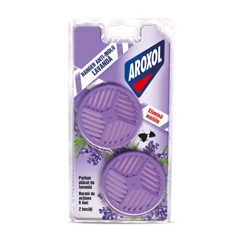 Hanger antimolii Aroxol 2 bucati