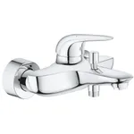 Baterie cada Grohe Eurostyle, monocomanda, 1/2'', cartus ceramic, limitator debit/temperatura, protectie reflux, diverter, Crom