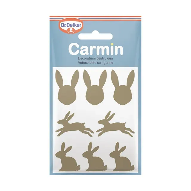Dr. Oetker carmin decoratiuni oua autocolante cu figurine