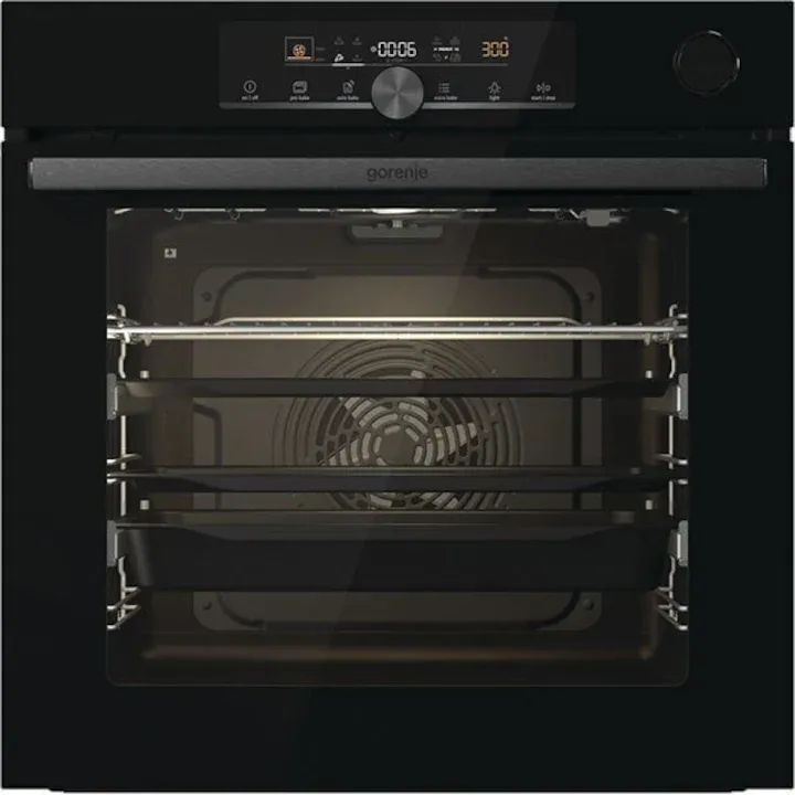 Cuptor Incorporabil GORENJE BSA6747A04BG, Electric, Autocuratare Catalitica, 77 l, Clasa A+, Negru