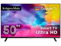 Televizor LED Kruger&Matz 127 cm (50") KM0250UHD-SA, Ultra HD 4K, Smart TV, WiFi, CI+