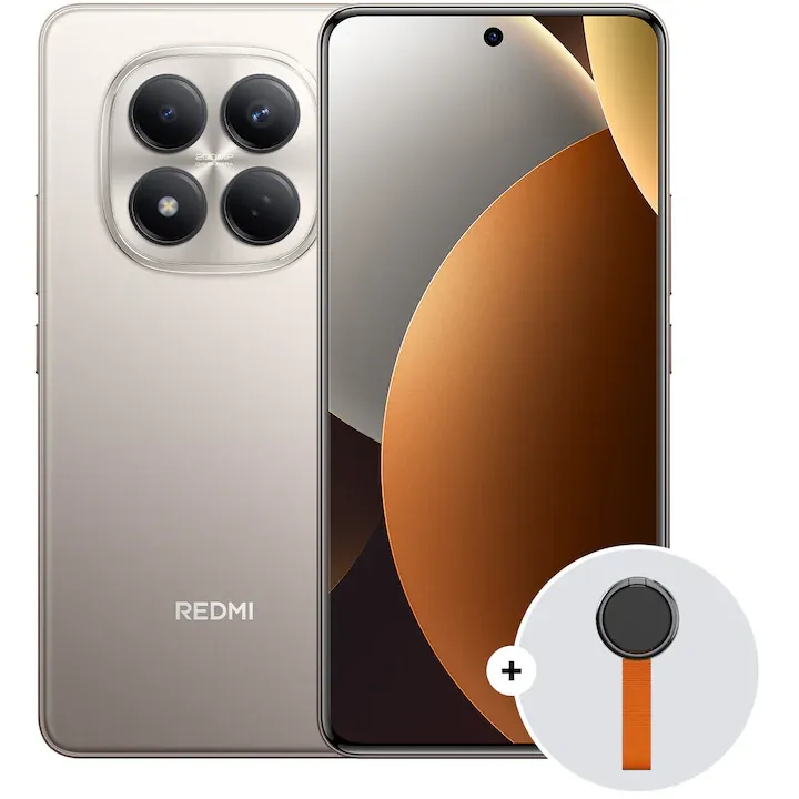 Xiaomi REDMI Note 15 Pro, 8GB RAM, 256GB, Titanium + Woven Strap Ring Stand