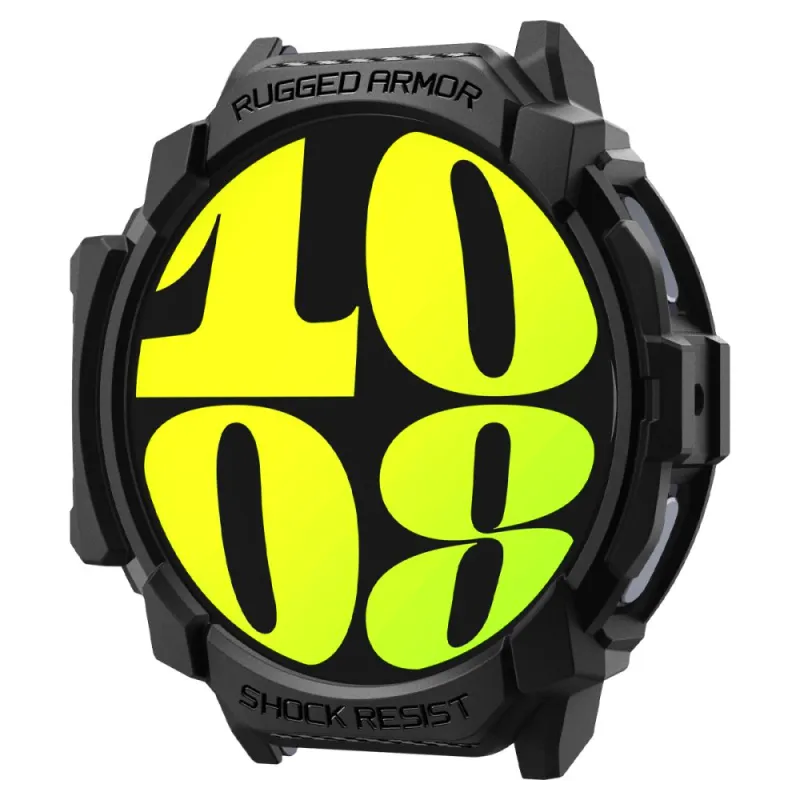 Carcasa Spigen Rugged Armor compatibila cu Samsung Galaxy Watch 7 44mm Matte Black