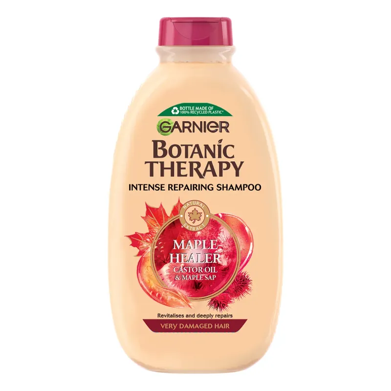 Sampon pentru par fragil cu tendinta de cadere Garnier Botanic Therapy Ricin, 250 ml