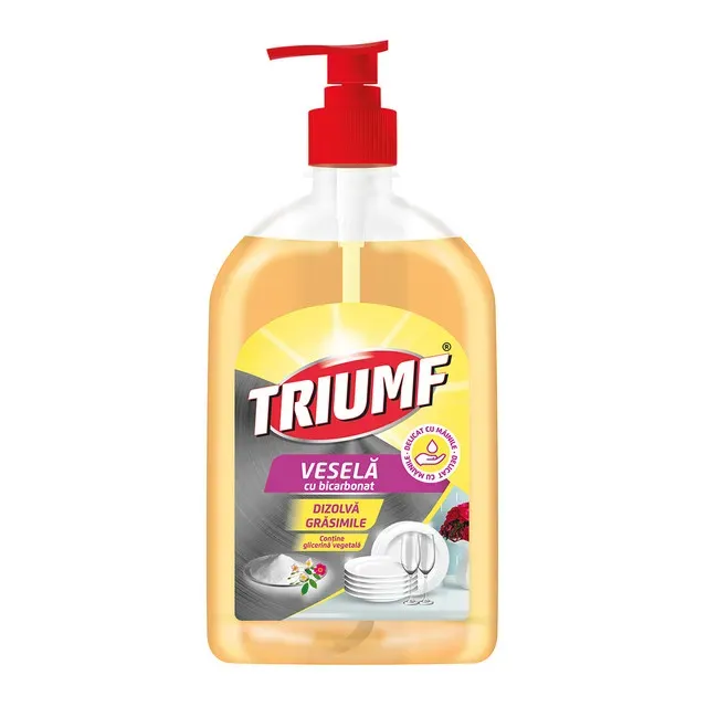 Detergent de vase cu bicarbonat Triumf, 500 ml