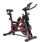 Bicicleta spinning TECHFIT® SBK PRO MAX, Sistem Volanta 13 Kg, Pedale aluminiu, Bluetooth: Zwift/Fitshow/Kinomap, Sa cu arc PRO, Display afisaj mare, Utilizator 120Kg, Bidon+suport inclus