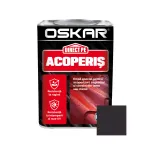 Vopsea alchidica Direct pe acoperis Oskar, exterior, maro RAL 8019, 0.75 L | Dedeman