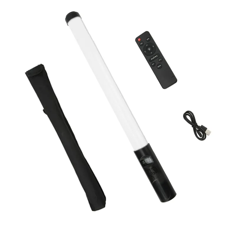 Bare Luminoase Led RGB, JESWO®, 4000mAh, Incarcare Rapida PD, 5800LUX, Telecomanda, 13 Efecte Speciale (Scene), pentru Fotografie/Filmari, Streaming, Multicolore