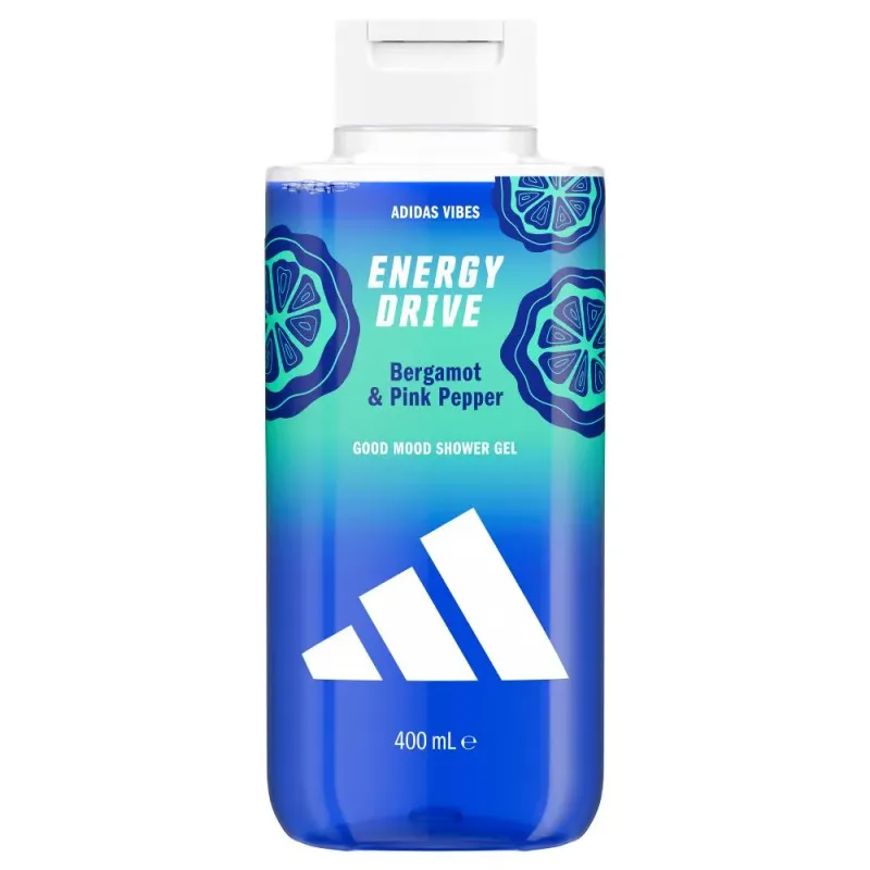 Gel de dus Adidas Vibes Energy Drive, 400 ml