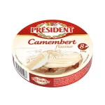 Branza topita camembert President, 140 g