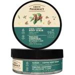 Scrub de corp Green Pharmacy Green coffee si ulei de ghimbir, 225 ml