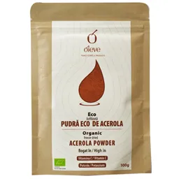 Pudra de acerola organica, liofilizata 100g