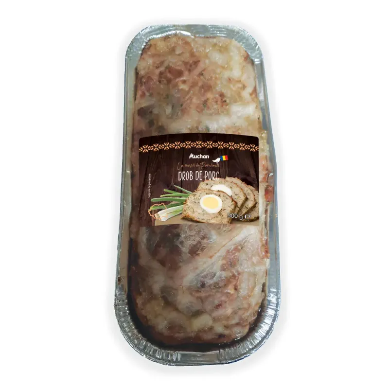 Drob de porc Auchan La Masa in Romania, 500 g