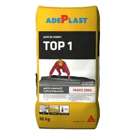 Sapa egalizare Adeplast Top 1, interior / exterior, pentru trafic intens, 30 kg