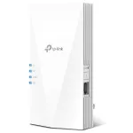 Range Extender TP-Link RE700X, AX3000, Dual-Band Gigabit, Wi-Fi 6, tehnologie OneMesh, Adaptive Path, Mod High Speed, Mod Access Point