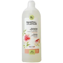 Gel de dus si sampon cu miere si grapefruit bio 1L