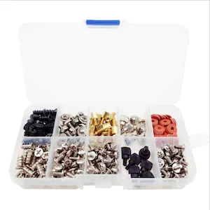 Set 300 suruburi pentru calculatoare, FAC, distantiere, Multicolor
