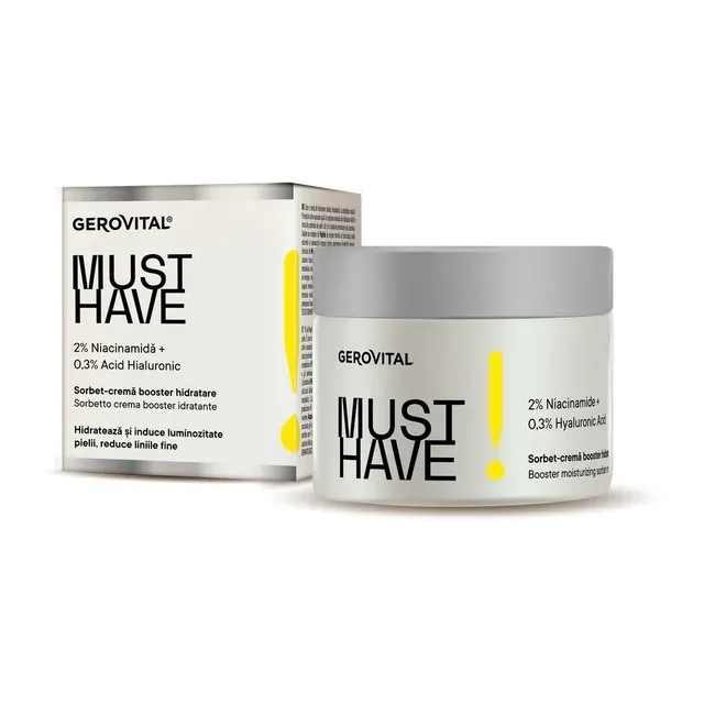 Crema hidratanta Gerovital Must Have Sorbet, 50 ml