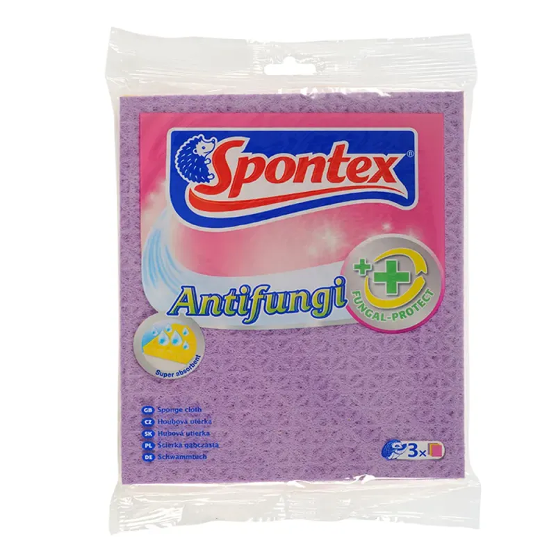 Lavete Spontex umede antifungi 3 bucati