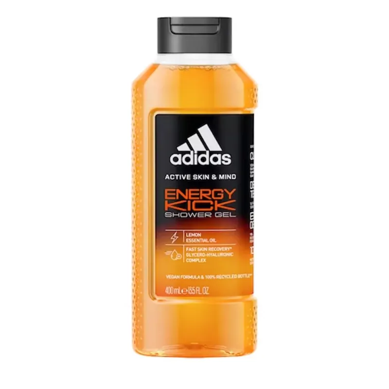 Gel de dus Adidas Male Energy Kick, 400 ml
