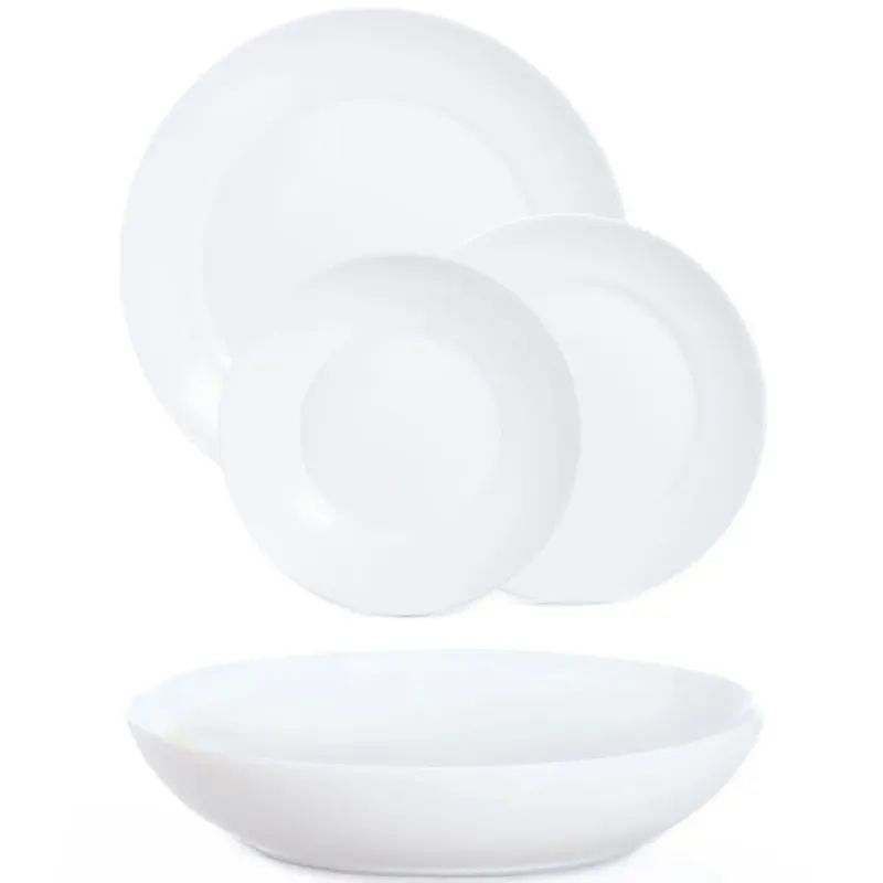 Serviciu de masa Luminarc Apy, opal, 18 piese