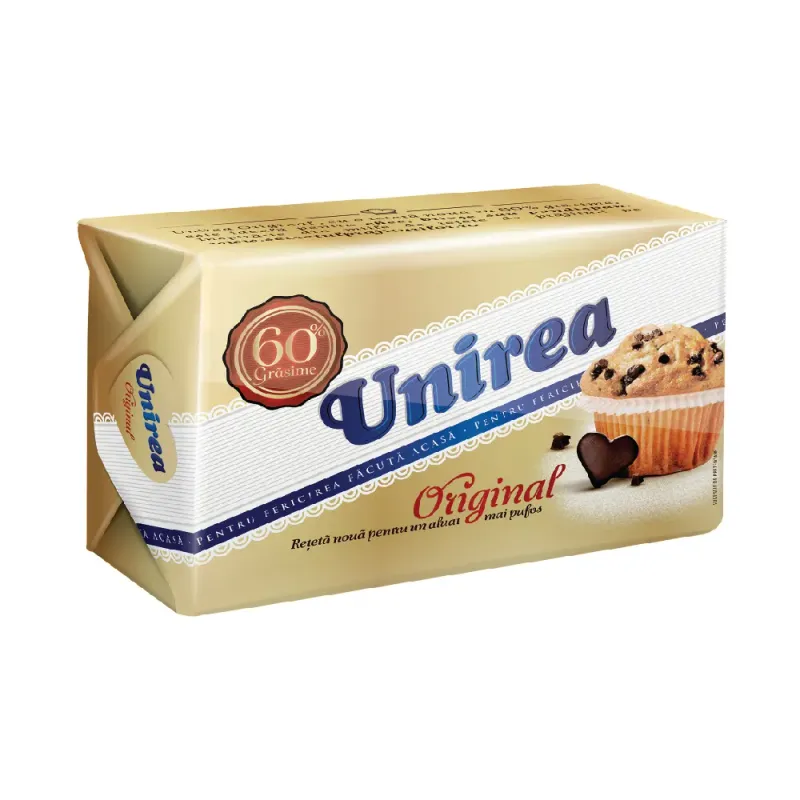 Margarina Unirea Original, 60% grasime, 250 g