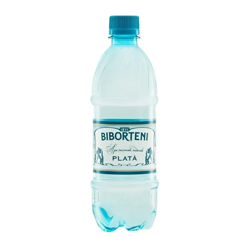 Apa minerala naturala plata Biborteni, 0.5 l