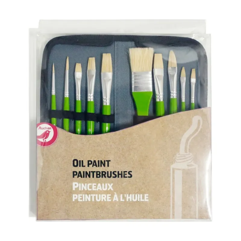Set 10 pensule pentru acuarele, diverse marimi