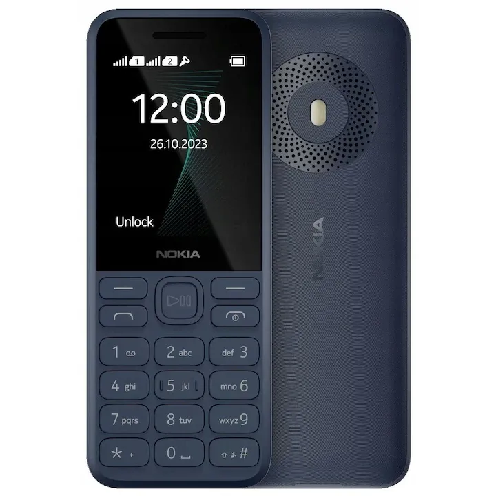 Nokia 130, DualSim, 2.4", 1450 mAh, Granat, MP3