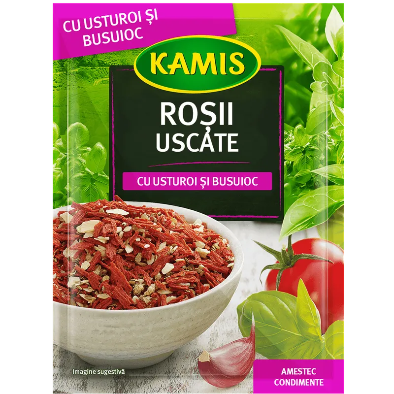 Mix de rosii cu busuioc si usturoi Kamis 15g