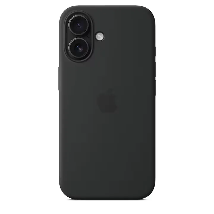 Husa de protectie Apple Silicone Case with MagSafe pentru iPhone 16- Black