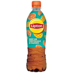 Bautura racoritoare cu ceai negru si suc de portocale si mango 500ml