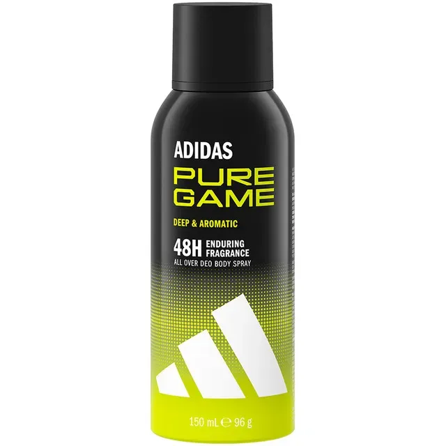 Deodorant spray Adidas Pure Game Deep & Aromatic, 150 ml
