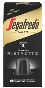 Capsule cafea Segafredo Ristretto, compatibile Nespresso, 10 capsule